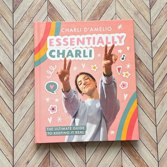 Other - New Hardcover Book Essentially Charli TikTok Charli D’Amelio Guide to Real
